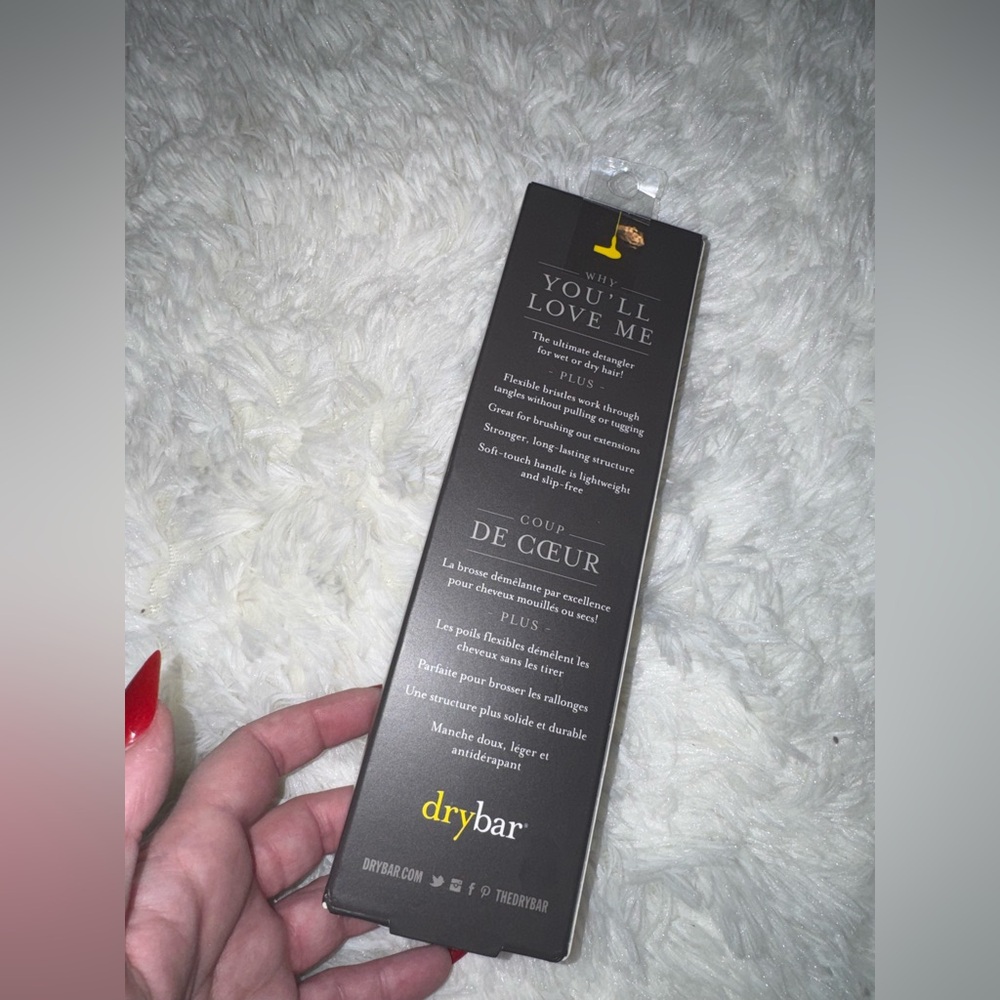 FINAL PRICE NWB Dry Bar The Super Lemon Drop Hair Brush - Picture 3 of 3